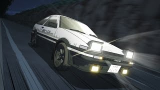 All songs from Initial D - D Selection 1, 2 and 3 playing at the same time