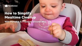 Review: Compact & Portable Silicone Bibs | Perfect Feeding Bibs