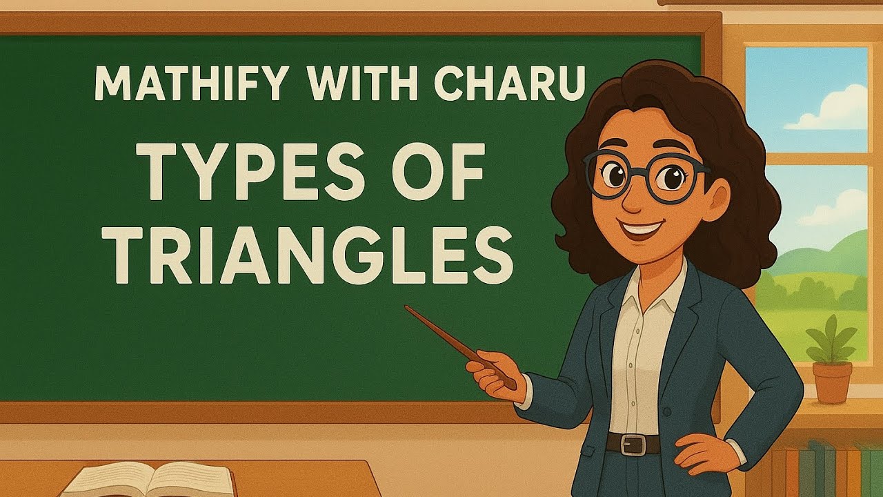 Types of triangle 🔺🔺#Mathify with Charu# Let's learn together👫👫#maths ...