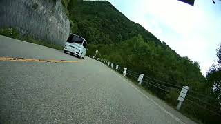 ■Yupiteru drive recorder  BDR-2 Wi-Fi■～美ヶ原高原美術館 ビーナスライン 後方撮影動画■GSX1100S KATANA■ユピテル 二輪車用 ドライブレコーダー■