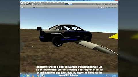 How TO Suspension Just Like GTA IV In Unity3d...