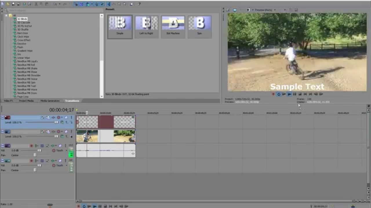 How to add text into your videos in Sony Vegas pro 11