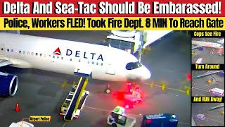 Unacceptable Response Fire On Airbus A321Neo, 6 May. Cops Leave, No Firefighters Pax On Their Own