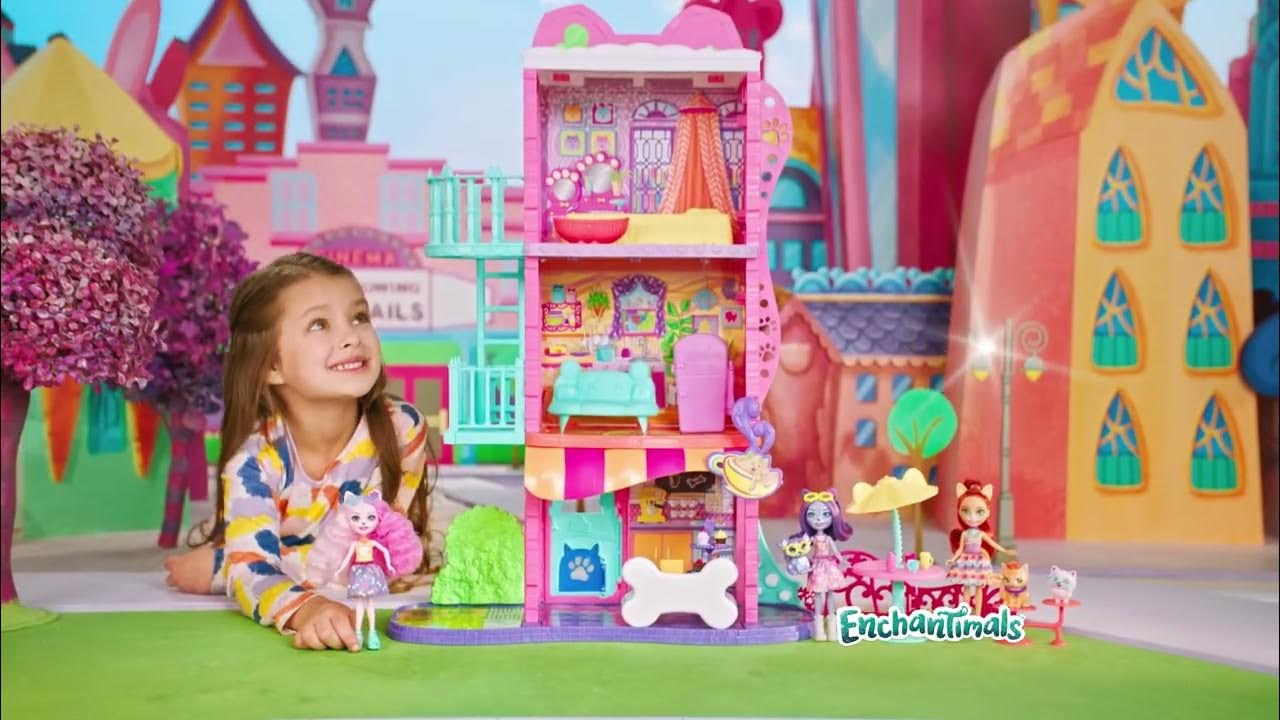 AD Enchantimals Miejski domek z kawiarenką | Enchantimals City Tails ...