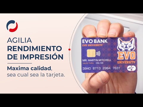 Agilia - Rendimiento de impresión | Evolis
