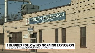 Explosion at Springfield scrap metal recycling company injures 3 workers