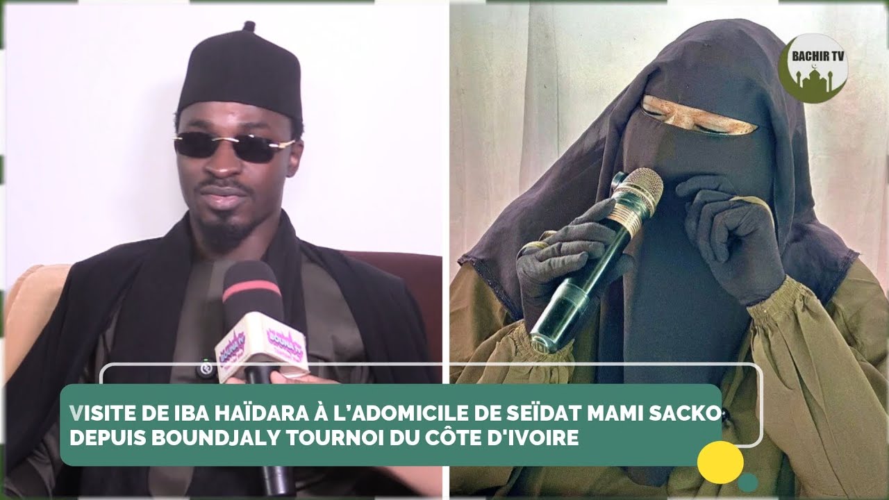 Visite de Iba Haidara à l’adomicile de SEYDA MAMI SACKO depuis Boundjali tournoi du Côte d’Ivoire 🇨🇮