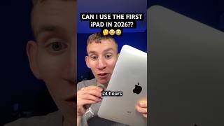 CAN I USE THE FIRST iPAD IN 2026??  #ipad #apple #techtok