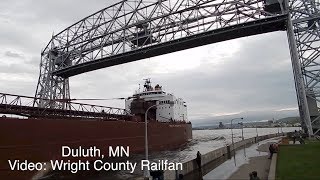 Duluth Aerial Lift Bridge Stuck In Down Position