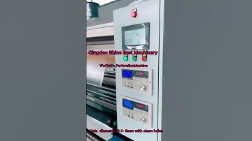 High speed micro perforating machine#machine #perforación #microperforation #perforationmachine