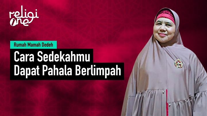 Inilah Sedekah Yang Sesungguhnya, Akhirat Dapat Dunia Dapat | Rumah Mamah Dedeh religiOne