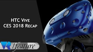 HTC Vive Announce New Vive Pro, Wireless Adapter and More at CES 2018