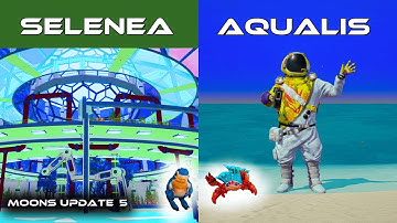 New SELENEA & AQUALIS discoveries: Lost colony, new island & MAMMAL effigies? Planet Crafter: MOONS