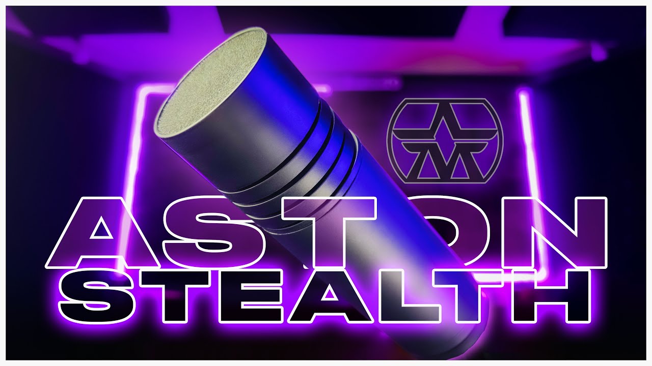 Aston Microphones Stealth Broadcast Microphone Review - YouTube