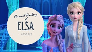 My Personal Ranking of Elsa (63 Versions)