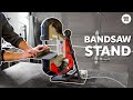 DIY Bandsaw Stand || Simple and versatile Portable Band Saw stand build