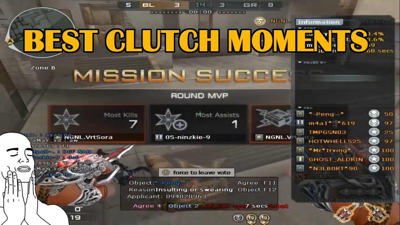 CrossFire - Best Clutches Play Moment!