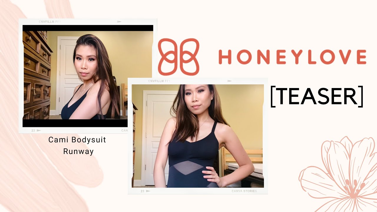 TEASER - Honeylove Shapewear Cami Bodysuit - Runway + DISCOUNT