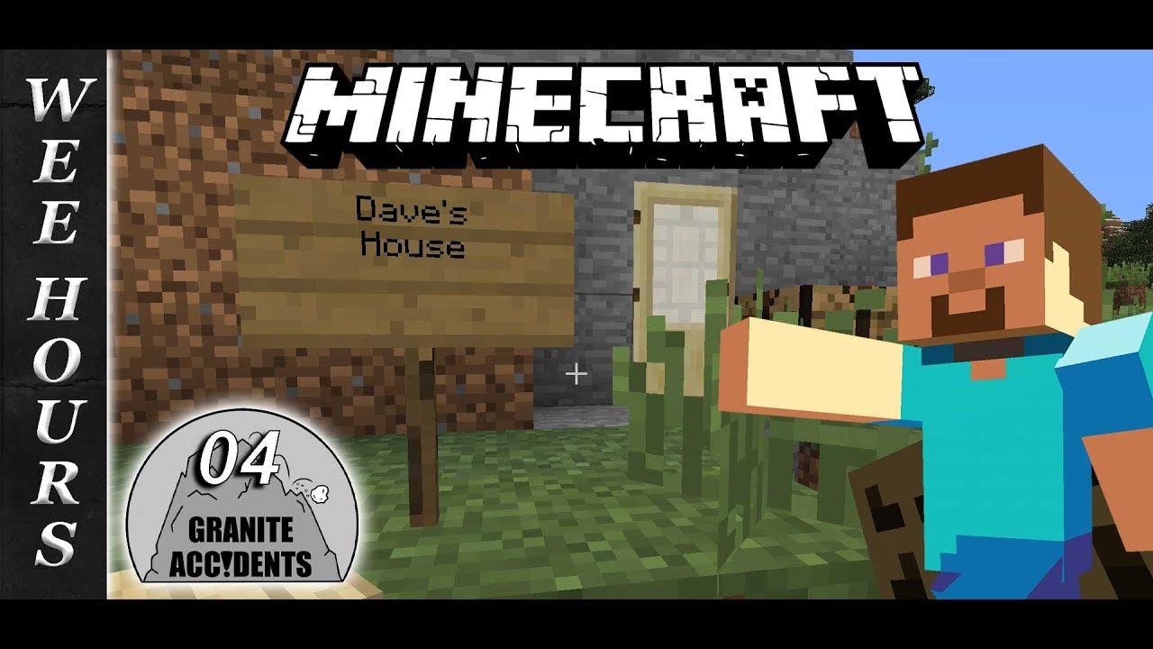 MINECRAFT With The Granite Accidents Part 04