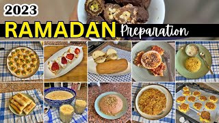 Ramadan Preparation 2023 | Shawarma Sandwich | Shrimp bites | Potato pizza | Wheat Biriyani | Snacks screenshot 3