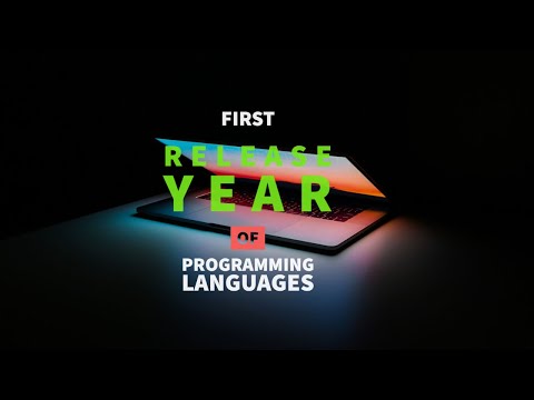 Evolution of Programming Languages: A Journey Through First Release Years!
