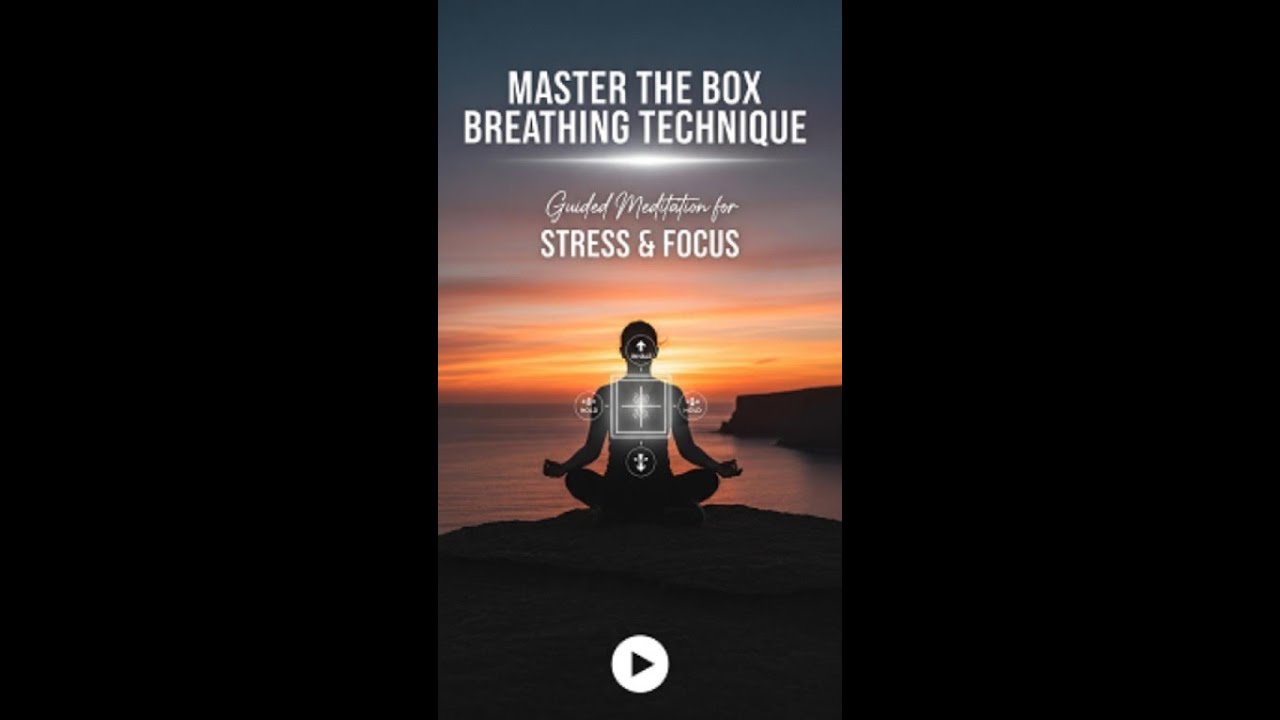 Master the Box Breathing Technique | Guided Meditation for Stress ...