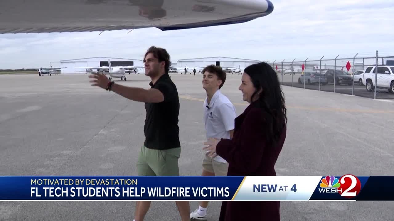 FL Tech students help California wildfire victims