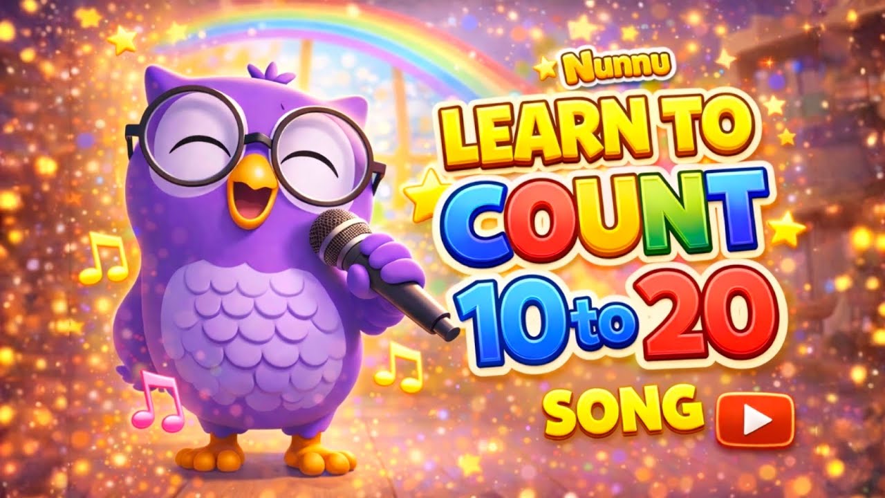 Learn to Count 10 to 20 🎶 | Fun Kids Song