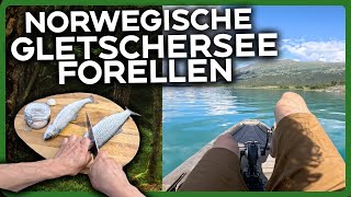 Gletschersee-Forellen in Norwegen – gebraten mit Kartoffeln in der Wildnis 🇳🇴🔥