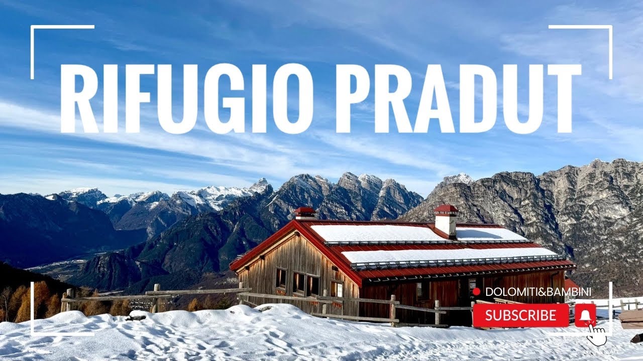Rifugio Pradut in Inverno ❄️ Escursione Facile e Panoramica tra Neve e Boschi