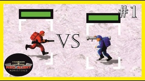 [VS Series] C&C Remastered: Red Alert | Rifle Soldier vs Rocket Soldier - Ep. #1