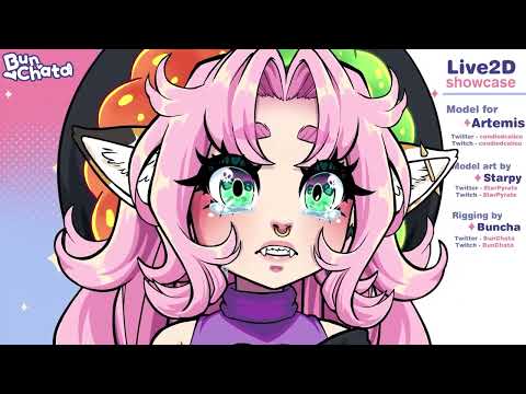 【Live2D VTuber Model Showcase】Artemis / CandiedCalico