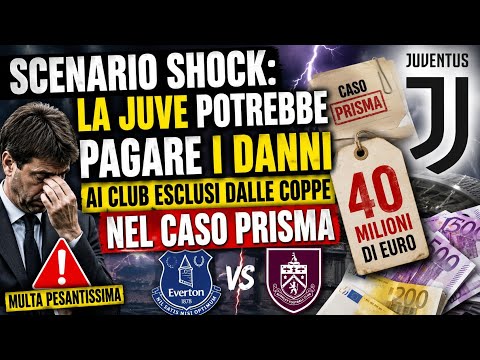 Video SCENARIO SHOCK: LA JUVE POTREBBE PAGARE I DANNI AI CLUB ESCLUSI DALLE COPPE NEL CASO PRISMA