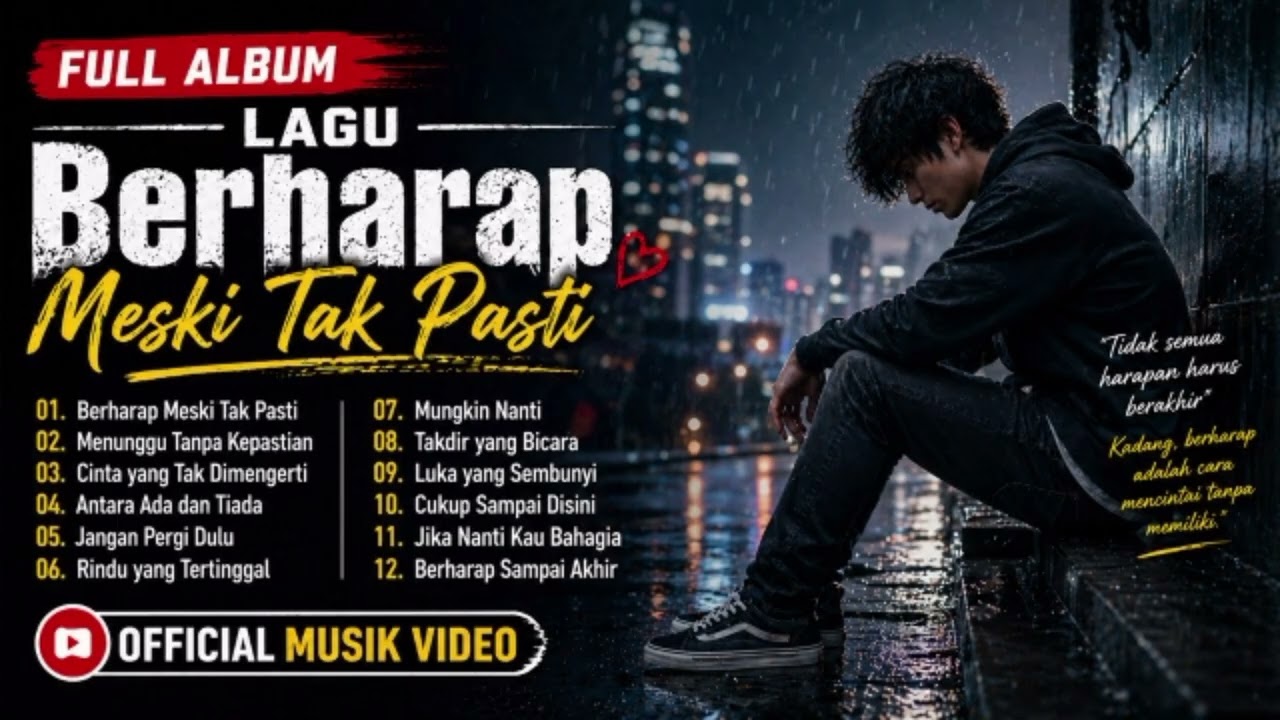 Full Album Lagu Berharap Meski Tak Pasti - Official Musik Video
