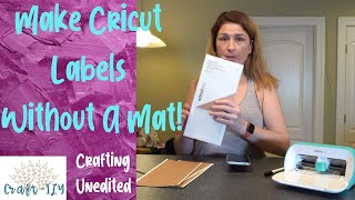 Cricut Joy Smart Label Paper Tutorial (No Mat Needed!)
