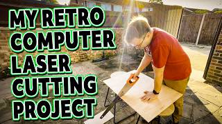 Transforming My Wood into a Retro ZX Spectrum Box with the Creality Falcon2 Pro 40w - ITS SMOKING!