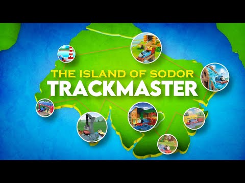 TRACKMASTER Island Of Sodor Map - Every Trackmaster location!