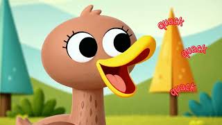 Five Little Ducks Song 🦆 (3D)| Nursery Rhymes for Kids |  👉 ABC Kidsongs 🌈 (Antes Arcoiris Musical)