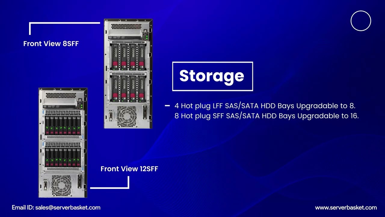 HPE ProLiant ML110 Gen10 Server - YouTube