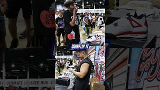 COIN FLIP FOR JORDAN 4’S AT GOT SOLE! 😱🔥 #shorts #sneakers #sneakerhead #reseller