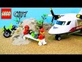 Lego City Ambulance Plane & Dirt Bike UNBOXING AND PLAYING  FUN Toy Video for Kids Boys