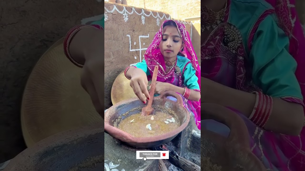देसी घी की लापसी 😍 | Traditional Sweet Recipe#देसीघीलापसी #LapsiRecipe #DesiGhee #IndianSweet