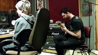 Degraus - Gravação de guitarra