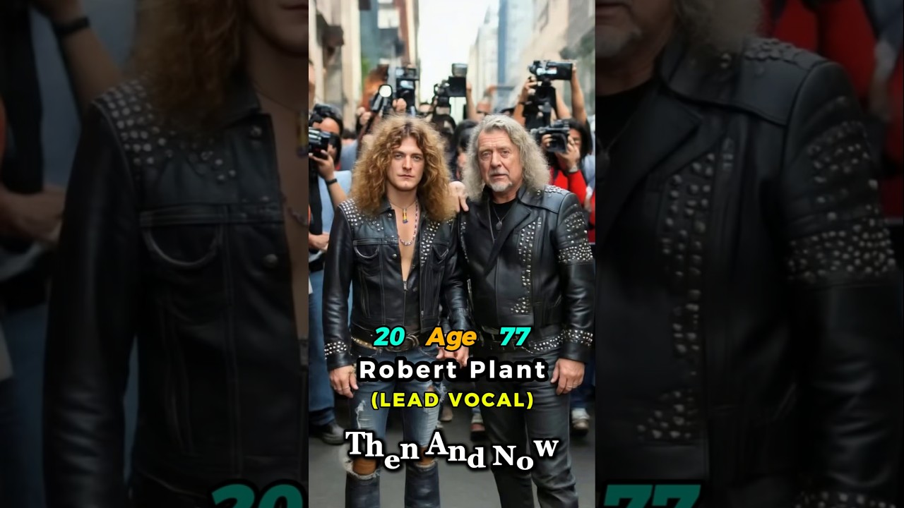 Led Zeppelin Then & Now 🔥 
