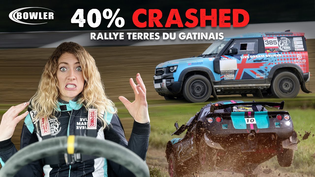 How did I survive!!?? My first international Defender race and 40% crashed out