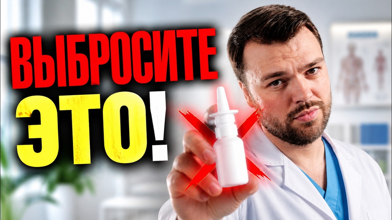 Почему «7 дней» насморка — это миф? Правда от ЛОРа