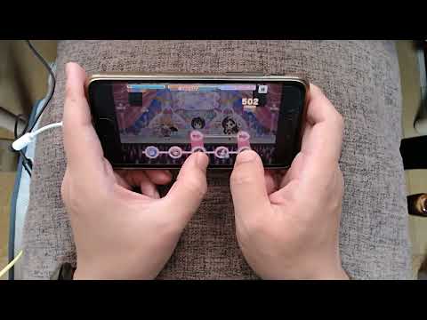 デレステ Master 手元・親指 フルコン 「トキメキは赤くて甘い」