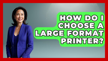 How Do I Choose A Large Format Printer? - Graphic Design Nerd