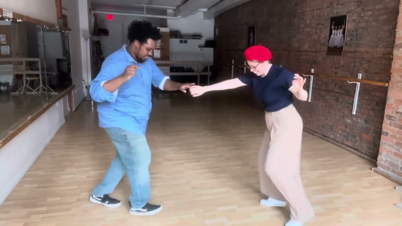 A little fun social dancing: Lindy Hop with Osman and Mandi