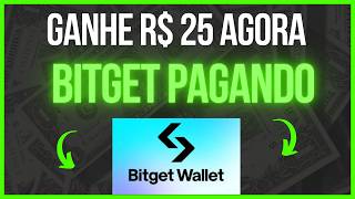 NOVA PROMOÇÃO INÉDITA R$25 REAIS GRÁTIS CARTÃO ( BITGET WALLET ) APRENDA TUTORIAL COMPLETO!